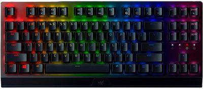 Клавіатура дротова Razer BlackWidow V3 TKL Razer Green USB RU (RZ03-03490700-R3R1)