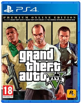 Игра Grand Theft Auto V: Premium Edition для PlayStation 4 (Blu-ray диск)