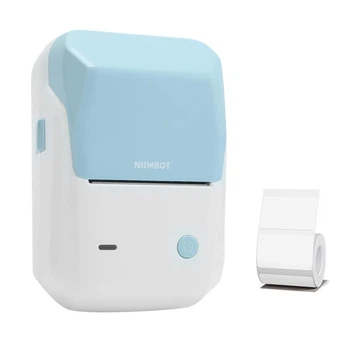 Портативный термопринтер этикеток NIIMBOT B1 (blue)