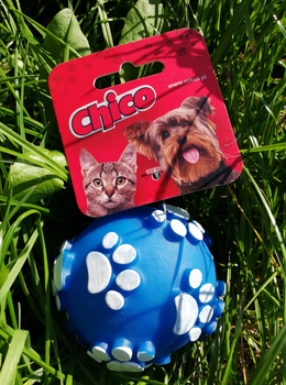 Zabawka dla psa Chico Piłka winylowa 8 cm (5901947638644)