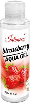 Żel intymny Intimeco Strawberry Aqua Gel nawilżający o aromacie truskawkowym 100 ml (5906660368632)