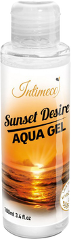 Гель Intimeco Sunset Aqua Gel aromatyzowany зволожувальний на водній основі 100 мл (5907618155038)