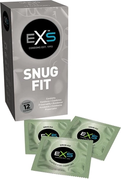 Prezerwatywy EXS Snug Fit Condoms 12 szt (5027701001223)