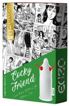Prezerwatywa EGZO Cocky Friend z wypustkami Soft 1 szt (5094028013963)
