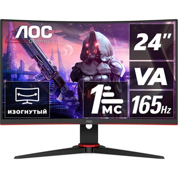 Монитор AOC 23.6" C24G2AE/BK VA Black