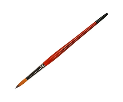 Кисть синтетика круглая Kolos Synthetic Carrot 1097R № 8 короткая ручка (4210970R08)