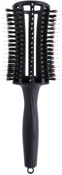 Okrągła szczotka Olivia Garden Fingerbrush Round do modelowania włosów Czarny Extra Large (5414343016485)