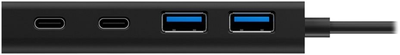 USB-хаб ICY BOX USB-A to 2 x USB-A, 2 x USB-C Black (IB-HUB1426-U3)