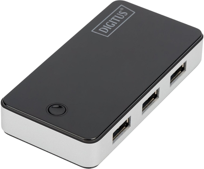 USB-хаб Digitus USB Micro-B to 4 x USB-A 3.0 Black (DA-70231)