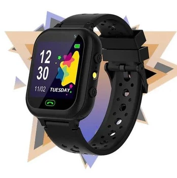Дитячий наручний смарт-годинник Danker Q15 водонепроникний з 2G і GPS, чорний (77900790)