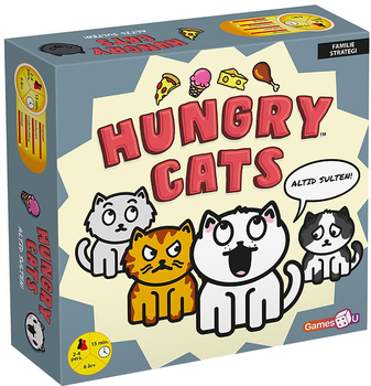 Gra planszowa Games4U Hungry Cats (5704907966500)