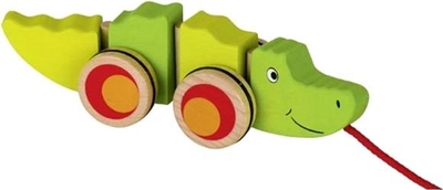 Zabawka na kółkach Goki Pull-along animal Crocodile (4013594549035)