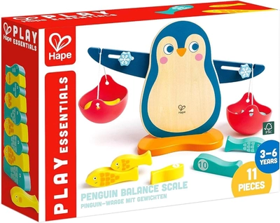 Розвиваюча іграшка Hape Penguin Scale (6943478040281)