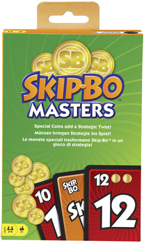 Настільна гра Mattel Skip-Bo Masters (0194735093069)