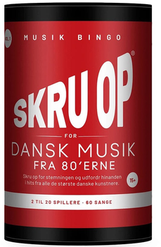 Gra planszowa Skru Op for dansk musik fra 80´erne (5745000350223)