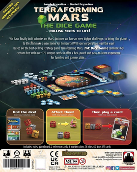 Gra planszowa Stronghold Games Terraforming Mars The Dice Game (0810017900428)