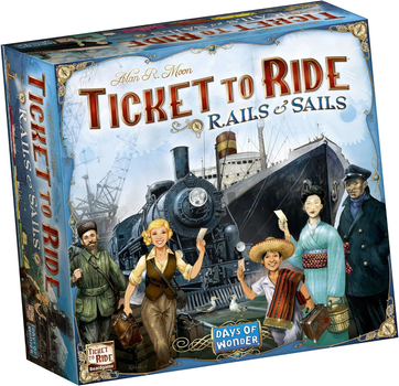 Настільна гра Days Of Wonder Ticket to Ride Sails and Rails (0824968720929)