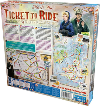 Dodatek do gry planszowej Days Of Wonder Ticket to Ride United Kingdom (0791385202362)