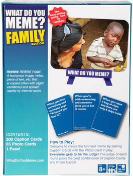 Настільна гра What Do You Meme? Family Edition (0810816030456)