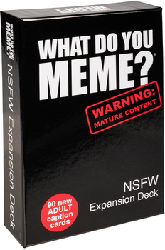 Настільна гра What Do You Meme? NSFW Expansion (0810816030340)