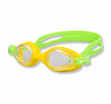 Детские очки для плавания Renvo Apure Anti-fog JR Желтый Салатовый OSFM (1SG100-1108)