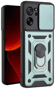 Чохол Camshield з кільцем-підставкою на Xiaomi 13T зелений