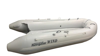 Лодка с надувным дном Navigator WIND 360 Standart светло-серый