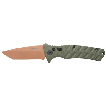 Ніж складаний Boker Plus Strike Tanto Desert Warrior замок Button Lock 01BO397