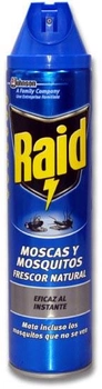 Spray owadobójczy Raid Voladores Insecticida Frescor Natural 600 ml (5000204641721)