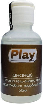 Лубрикант Play зі смаком і запахом Ананаса 50 мл (ROZ6400230259)