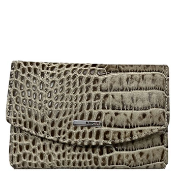 Кошелек женский кожаный бежевый Karya 1192-526