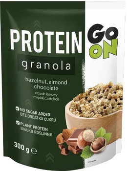 Гранола GO ON Nutrition Protein Granola with Chocolate and Nuts 300 г (5900617039262)