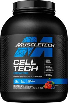 Креатиновый комплекс MuscleTech Cell-Tech Performance Series Creatine 2720g (Fruit Punch)