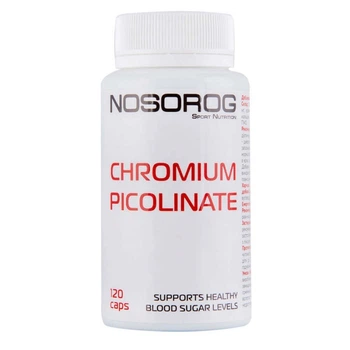 Піколінат хрому Nosorog Nutrition Chromium Picolinate 120 капс