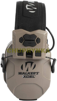 Активні тактичні навушники Walker's XCEL 100, Коричневий