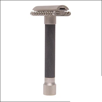 Станок для гоління Т-подібний Parker Variant Adjustable (відкритий гребінь) OC Satin Graphite