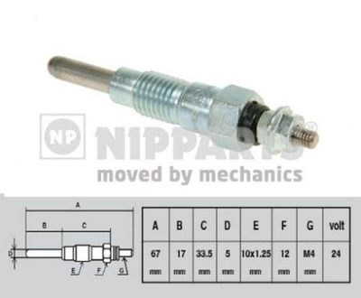 Свеча накаливания NIP J5711015