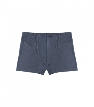 Однотонные трусы боксеры - Donella - 8171P - S - Джинсовый