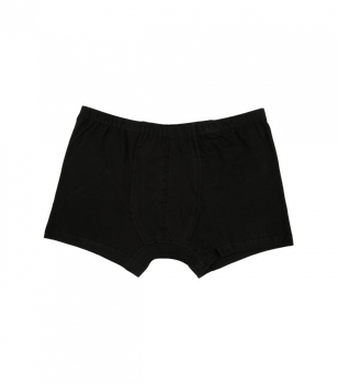 Однотонные трусы боксеры - Donella - 8171S - M - Черный