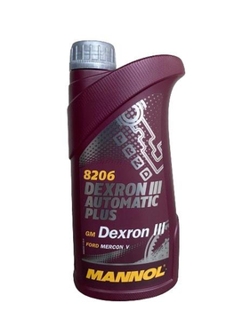 Масло трансмісійне ATF Dexron III 1л MANNOL [MN8206-1]