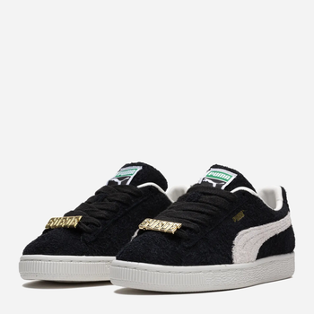 Чоловічі кеди низькі Puma Suede Fat Lace 39316703 43 Чорні (4065454952981)