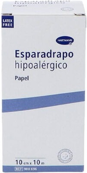 Plaster Hartmann hipoalergiczny w formie taśmy papierowej 10 cm x 10 m (8470004754346)