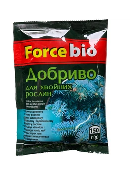 Форс Біо (Force Bio) Добриво-вермікомпост для хвойних рослин 150г, Парк Трейдінг