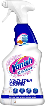 Плямовивідник для білих тканин Vanish Oxi Action спрей 500 мл (5908252003143)