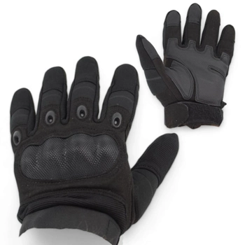 Тактичні рукавички з пальцями 9089_XXL_Black
