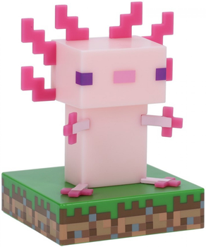 Лампа-Фігурка Paladone Minecraft Axolotl Icon (5056577711394)