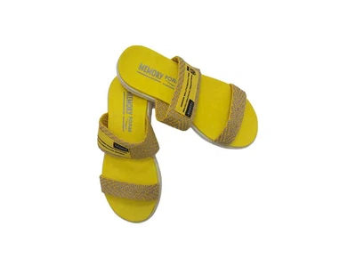 Шльопанці Yaprak shoes текстиль жовтий р.37 004