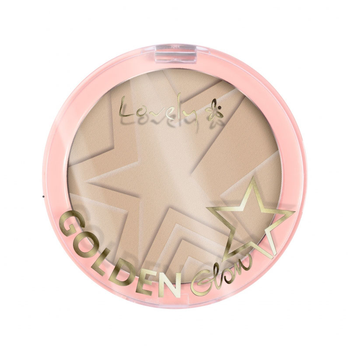 Пудра Lovely Golden Glow Powder для контурування обличчя 2 Light Beige 10 г (5901801630869)