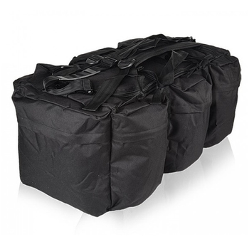 Рюкзак-сумка Mil-Tec Combat Duffle Bag Tap Black 98л 13846002