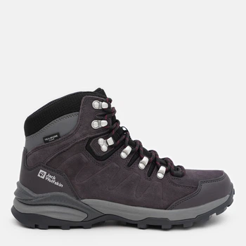 Женские демисезонные ботинки замшевые низкие с мембраной Jack Wolfskin Refugio Texapore Mid W 4050871-6157 37.5 (4.5UK) 23.8 см (4060477909264)